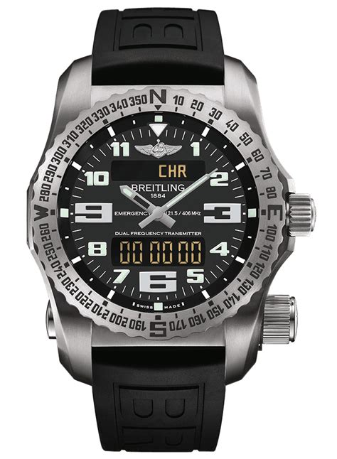 watches with distress beacon|breitling distress alarm watch.